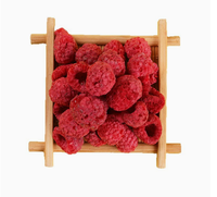 Frambuesas Deshidratadas Dulces, Ricas en Antioxidantes y Vitaminas Naturales, Frutos Secos Crujientes, Ideales para Postres, Yogur y Preparación de Bebidas