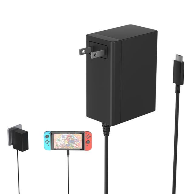 Switch Charger 39W High Quality 15V 2.6A AC Power Adapter Smart Fast Charging for Switch OLED Lite
