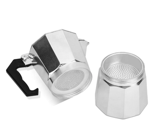 Extracción a presión Cubano Italiano Espresso Greca Cafetera Brewer Percolador Estufa Cafetera superior Moka Pot - Product Image 3
