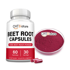 CHTNature Private Label Extrato De Beterraba 60 cápsulas/Garrafa De Beterraba Orgânica Pó Cápsulas - Product Image 2