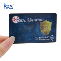 Anti-Diebstahl-Blockierkarte RFID-Blockierkarte NFC E-Feld-Abschirmkarten Blocker-Karte für 13,56MHz Signalschutz RFID-Karte