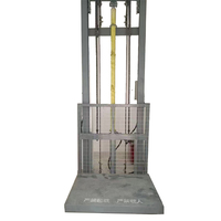 Monte-charge hydraulique mural fixe vertical pour mezzanine