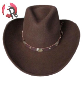 <span class=keywords><strong>Indiana</strong></span> <span class=keywords><strong>Jones</strong></span> <span class=keywords><strong>Chapeau</strong></span> de cowboy Resistol pour homme <span class=keywords><strong>Chapeau</strong></span> juif en feutre de laine pour le sport et les activités de plein air - Product Image 1
