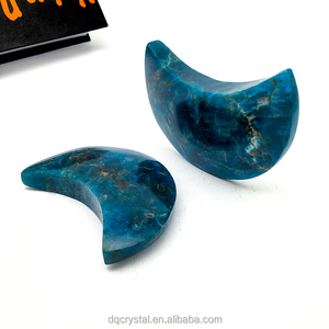 Cristallo <span class=keywords><strong>di</strong></span> Apatite Naturale <span class=keywords><strong>di</strong></span> Alta Qualità, <span class=keywords><strong>Luna</strong></span> <span class=keywords><strong>di</strong></span> Apatite <span class=keywords><strong>Blu</strong></span> Intagliata a Mano, <span class=keywords><strong>Pietra</strong></span> Curativa per Decorazione Casa - Product Image 4