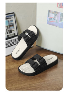 <span class=keywords><strong>Sandalias</strong></span> Deportivas para <span class=keywords><strong>Hombre</strong></span> con Hebillas, Antideslizantes, Casuales, para Senderismo, Ligeras, Transpirables, Modernas, Estilo Urbano - Product Image 6