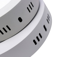 Ev yüzeye monte tavan paneli Mini Ultra parlak plastik Led Panel AYDINLATMA