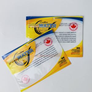 Pochette d'emballage personnalisée à faible MOQ pour leurres de pêche, appâts, hameçons, aliments, avec intérieur en feuille anti-huile - Product Image 1