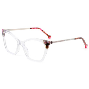Thời trang mới hợp thời trang kinh điển Acetate và kim loại Cat Eye Kính mắt <span class=keywords><strong>Frames</strong></span> với <span class=keywords><strong>Sparkly</strong></span> Bling ochki gafas anteojos oculos lunettes - Product Image 3