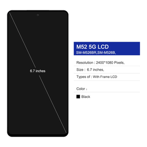 Écrans de téléphone portable pour Samsung <span class=keywords><strong>Galaxy</strong></span> <span class=keywords><strong>M52</strong></span> 5g affichage pour Samsung <span class=keywords><strong>M52</strong></span> 5g lcd pour Samsung <span class=keywords><strong>M52</strong></span> écran lcd en gros - Product Image 2