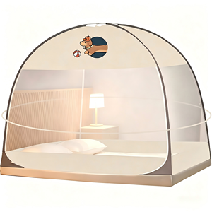 Moustiquaire en forme <span class=keywords><strong>de</strong></span> U sans installation pour chambre à coucher en été, moustiquaire et <span class=keywords><strong>tente</strong></span> <span class=keywords><strong>anti</strong></span>-moustiques pour bébé - Product Image 2