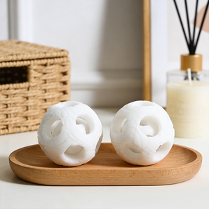 ลูกบอลคริสตัลหยกสีเขียวขาว ดีไซน์ใหม่ ขายส่ง หินธรรมชาติ สำหรับตกแต่ง - Product Image 1