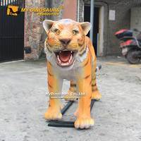 Mon modèle d'animal animatronique grandeur nature Dino AA058, tigre réaliste, à vendre