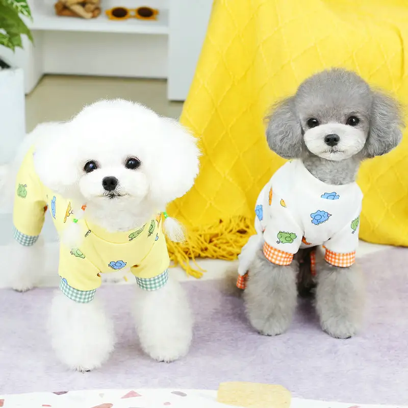 ホット販売春夏かわいい犬のジャケットドレス小中プードル犬ペットジャケット服