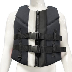 Vente en gros <span class=keywords><strong>Gilet</strong></span> de sauvetage en néoprène léger et résistant à la déchirure <span class=keywords><strong>Gilet</strong></span> d'<span class=keywords><strong>impact</strong></span> pour adulte pour le ski de natation flottant en plein air - Product Image 1