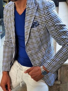Traje Blanco <span class=keywords><strong>de</strong></span> Lujo Personalizado para Bodas, Trajes Formales <span class=keywords><strong>de</strong></span> <span class=keywords><strong>Invierno</strong></span> para Hombre <span class=keywords><strong>de</strong></span> Negocios, Traje Formal Casual <span class=keywords><strong>de</strong></span> Corte Entallado para Hombre - Product Image 6