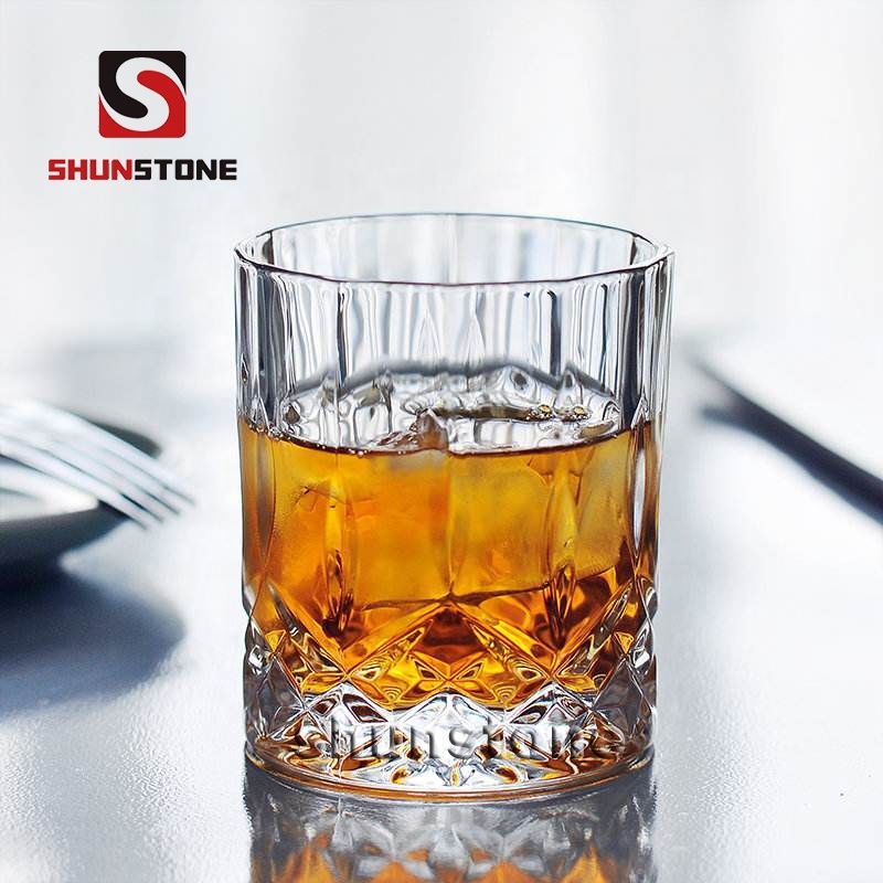 Стеклянная чашка для виски объемом 240 мл, 8 унций, стакан для воды от SHUNSTONE
