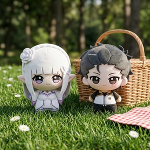 Re:<span class=keywords><strong>ZERO</strong></span> - Commencer une nouvelle vie dans un autre monde - Peluche Emilia, poupée en coton, cadeau pour un bon ami - Product Image 1