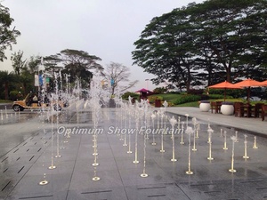 Fuente de Jardín OASE Jets para Exteriores, Equipo de Fuente con Agua Danzante, Luces RGB, Bomba Impermeable, Acero Inoxidable, Diseño Moderno - Product Image 5