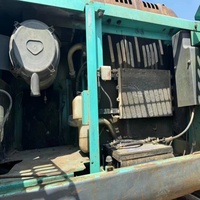 Excavatrice sur chenilles amphibie hydraulique multifonction Kobelco SK210LC d'occasion, modèle 2021, 22 tonnes, haute efficacité, pompe 90% neuve, Japon