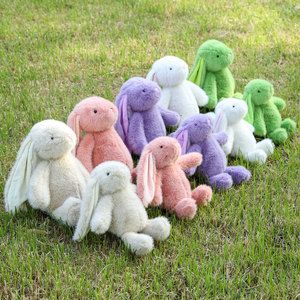 Peluche de Conejo de Orejas Largas Nini, Muñeco de Peluche con Relleno de Algodón PP, Suave y Adorable, de 31-50 cm, Regalo de Cumpleaños para Niños de 14 Años en Adelante - Product Image 2