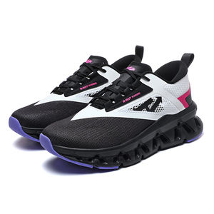 Chaussures de course de sport décontractées pour hommes Plaques de <span class=keywords><strong>carbone</strong></span> ajoutées Négatifs en caoutchouc Style de genre volumineux - Product Image 2