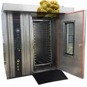 small automatic bakery rotary oven ce rotary baking oven / bakery equipment for bread