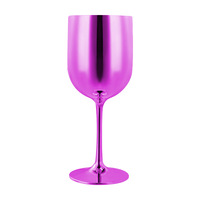 Verre à vin rouge en plastique Tritan de couleur or classique, capacité de 16 oz, TECANXIN pour les fêtes