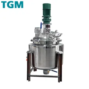 TGM small batch testing machine lab stainless-steel coiled/jacketed reactor with cooling/heating function