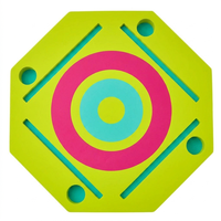 Tapis de jeu de mahjong flottant moderne de luxe - Imperméable et antidérapant, pliable et portable, respectueux de l'environnement, pour les soirées poker à domicile