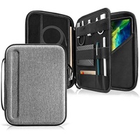 Étui de voyage rigide pour ordinateur portable EVA Tablet PC pour 11 pouces i Pad Pro M2 & M1/ 10.9 pouces New i Pad Air 5th Gen/ 10.9-in/10.2-in i Pad 10/9