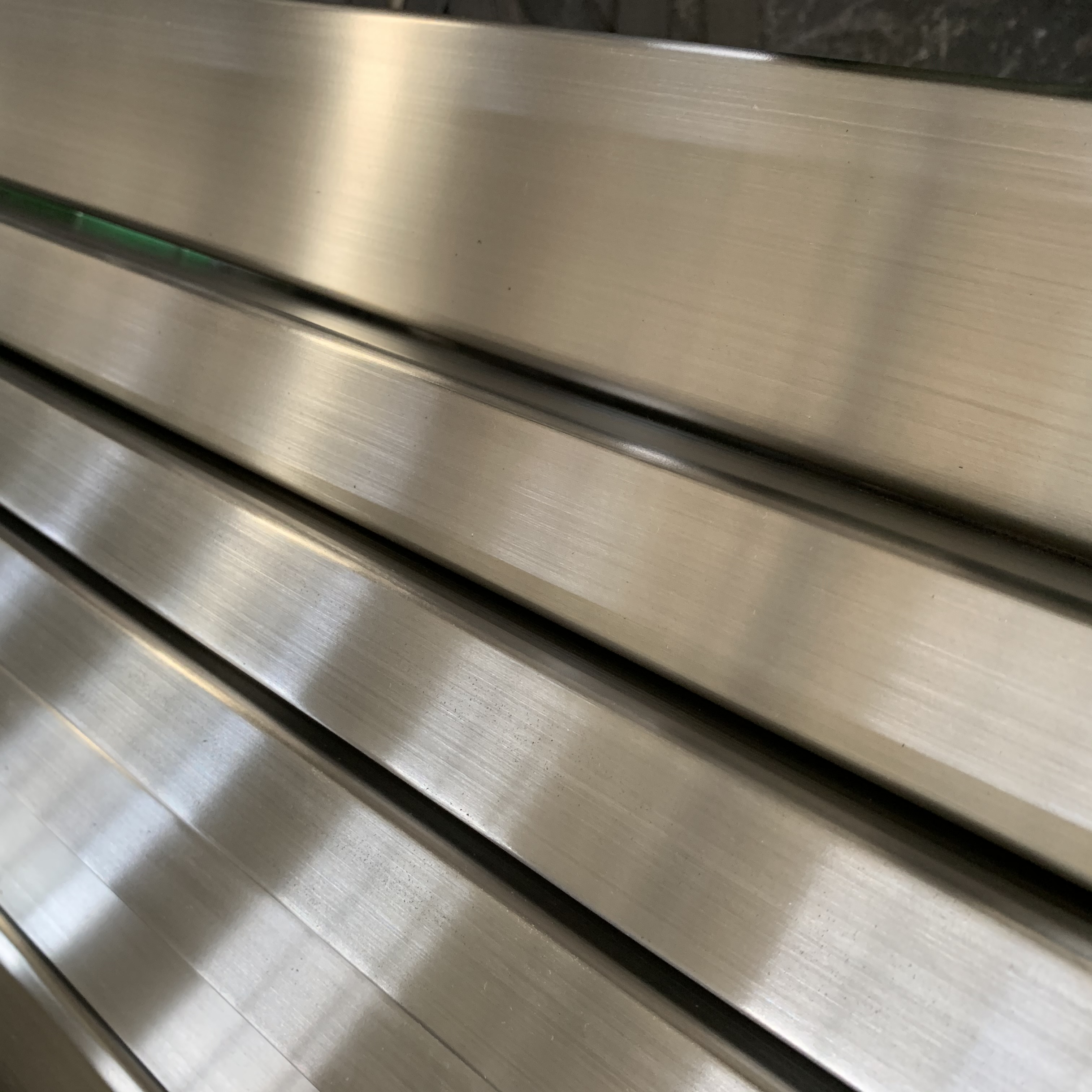 ASTM зеркальные пескоструйные матовые декоративные трубы/трубки из нержавеющей стали 201 304