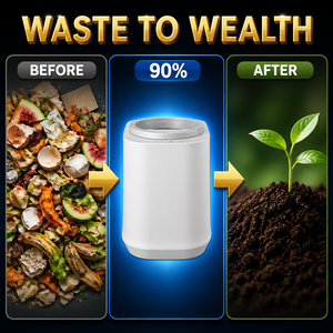 Compostador Eléctrico de Residuos de Alimentos para Interiores, 4L, Inodoro, Fertilizante para Plantas de Interior y Jardinerí<span class=keywords><strong>a</strong></span> Doméstica - Product Image 3