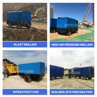 Compresseur d'air portable diesel LUY290-9 Original Airend 1000 CFM 9 bar