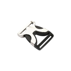 Hebilla de Liberación Lateral de Metal, Aleación de Zinc Plateada, Duradera, para Bolsos, Accesorios para Bolsos B277 - Product Image 1