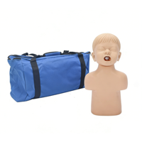 Mannequin PVC pour la formation en premiers secours, modèle de sauvetage en cas d'étouffement, enfant, obstruction des voies respiratoires, Heimlich, CPR, taille humaine