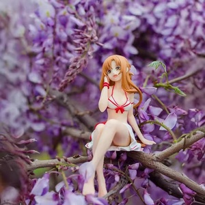 Asuna Yuuki ชุดว่ายน้ำรูปน้ำ649ดาบกดใบหน้าพลาสติกสำหรับคุณแม่ตัวละครแช่แข็งโดเมน Asuna God - Product Image 3