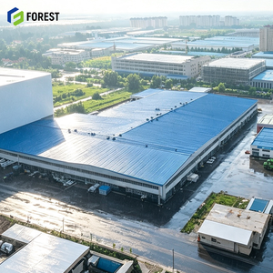 Seismic Resistant Modular Structural Steel Workshop Warehouse Heavy Industrial Clear Span Production Depot Facility Depot - Product Image 1