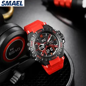 Öğrenci erkek büyük arama spor saat 2022 sıcak satış yeni nokta fabrika çıkış reloj deportivo dijital saat guangzhou SMAEL 8071