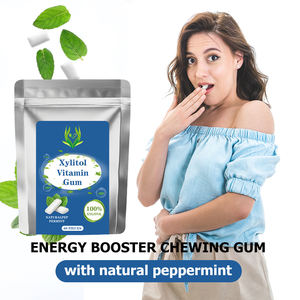 Fournisseur de Gommes au Xylitol et aux Vitamines pour Adultes, Soutien Énergétique Naturel, Caféine et Complexe de Vitamines B, Rafraîchit l'Haleine - Product Image 6