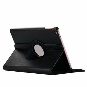 Funda Giratoria 360° de Cuero PU para Tablet <span class=keywords><strong>iPad</strong></span> <span class=keywords><strong>Pro</strong></span> <span class=keywords><strong>Max</strong></span> 12.9 13 10.2, Estilo Cosido Protector con Función Inteligente de Activación y Reposo - Product Image 1