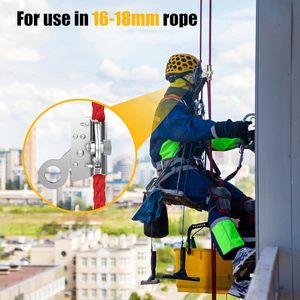Ascenseur à corde autobloquant adapté à l'industrie lourde/aux travaux <span class=keywords><strong>de</strong></span> <span class=keywords><strong>toiture</strong></span>/à la construction/à la protection contre les chutes/à l'élagage des arbres/à la <span class=keywords><strong>ligne</strong></span> <span class=keywords><strong>de</strong></span> <span class=keywords><strong>vie</strong></span> - Product Image 2