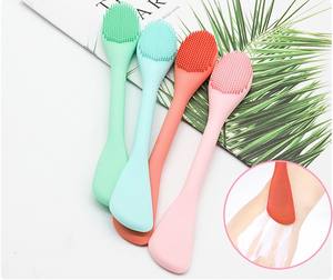 Brosse de nettoyage du visage en silicone HY 2 en 1 pour masque facial - Product Image 4