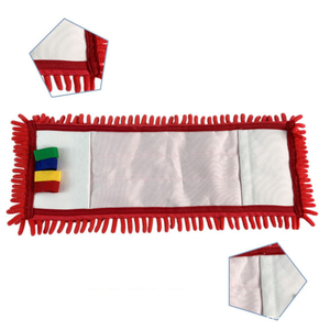 Repuesto de <span class=keywords><strong>Mopa</strong></span> de Microfibra Personalizado, Cabezal de <span class=keywords><strong>Mopa</strong></span> Redonda de Microfibra para Limpieza en Húmedo - Product Image 3
