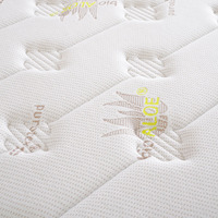 Literie confortable pour lit Queen Size, Anti-soins, Matelas à Ressort, literie de luxe, 2 pièces