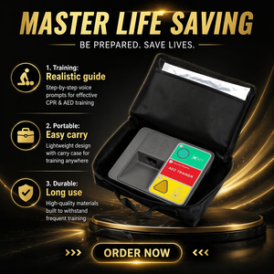<span class=keywords><strong>Défibrillateur</strong></span> externe <span class=keywords><strong>automatique</strong></span> (DEA) portable XFT-120N pour la formation en RCP avec plusieurs modes – Appareil de formation aux premiers secours en RCP - Product Image 1