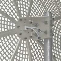 Backhaul de larga distancia 34dBi y enlaces de datos punto a punto para Rocket M5 UBNT cambium Mimosa Monster Dish