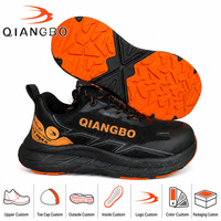 Zapatos de Seguridad para Hombre con Puntera de Acero, Transpirables, Ligeros, con Parte Superior de Flyknit y Logotipo Personalizado de Fábrica