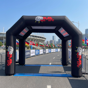 Tenda ad Arco Gonfiabile Impermeabile Ecologica Misign, Sigillata Ermeticamente, Senza Necessità di Ventilatore Continuo, Ritenzione d'Aria 24H, per <span class=keywords><strong>Eventi</strong></span> <span class=keywords><strong>Sportivi</strong></span> - Product Image 1
