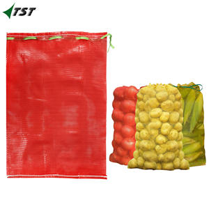 Saco de Gasa Rojo para Cebolla con Cinta - Costales de Fibra Rojos - Product Image 6