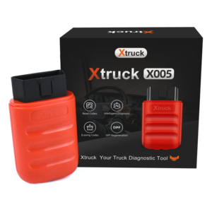 Lecteur de codes OBDII Xtruck X005 pour camions lourds, régénération DPF, compatible FAWDE Shacman Sinotruk Dongfeng - Product Image 1